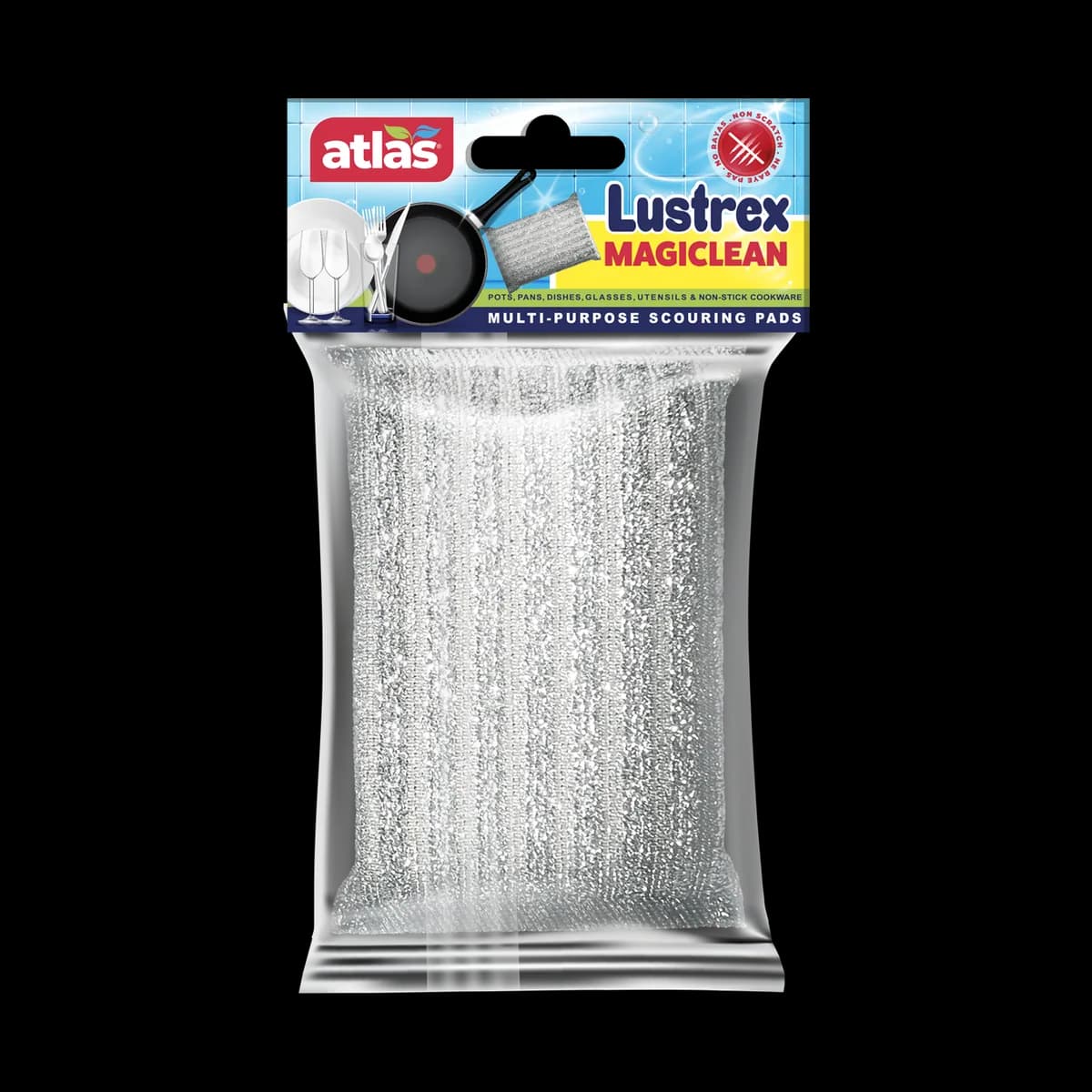Lustrex Magiclean Silver Pad — packaging view, photograph 2