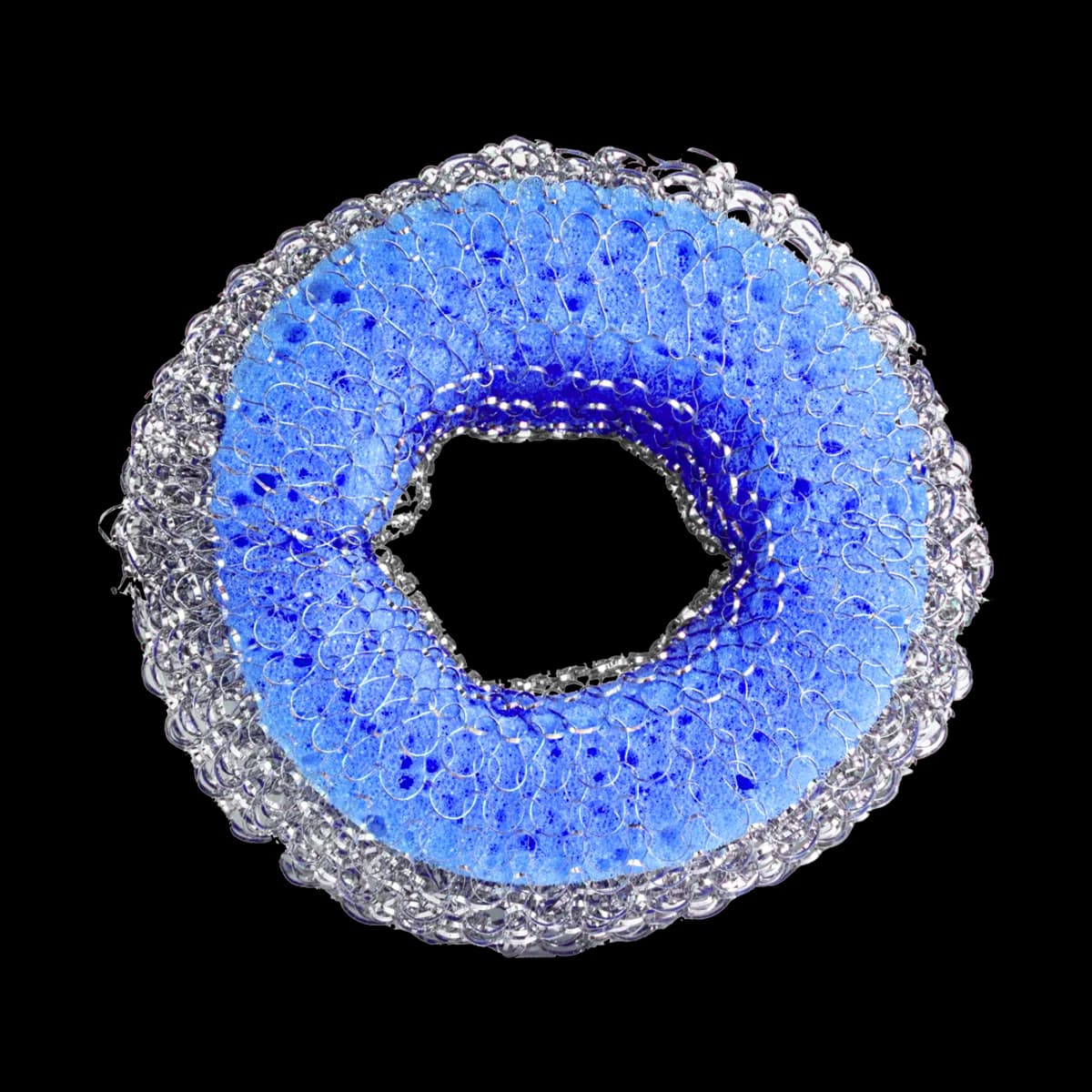 Spongemet Donut Cleaning Pad — product view, photograph 2